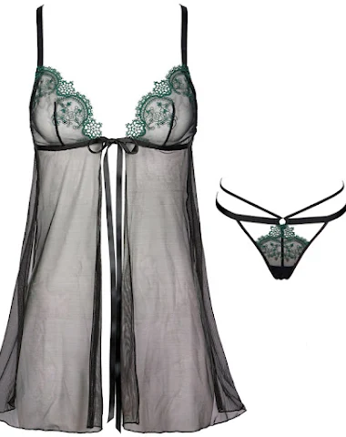 Lady Sexy See-through Suspender Str - 0