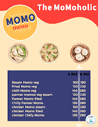 The Momoholic menu 1