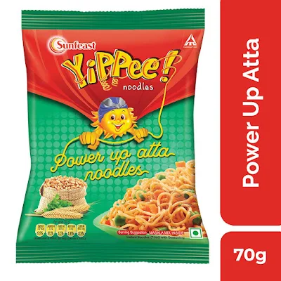 Sunfeast Yippee! Power Up Atta Noodles - 70 gm