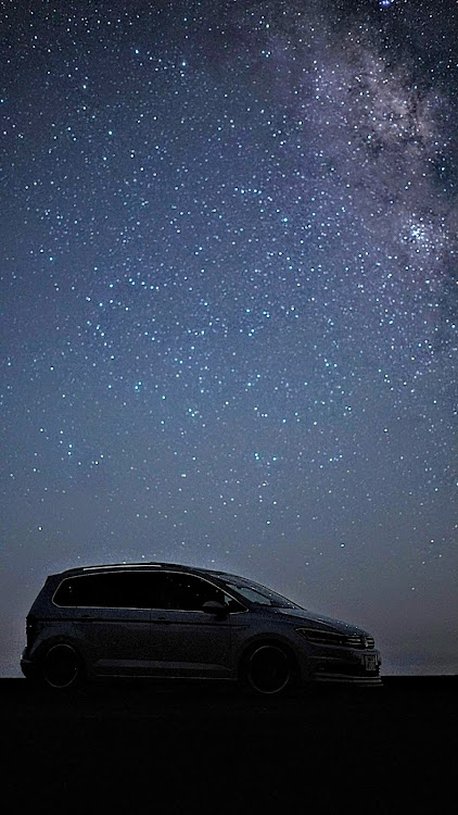 ゴルフトゥーランのカメ活・ingo noak tuning・天の川・夜活・岩国市に関するカスタム事例の投稿画像3枚目