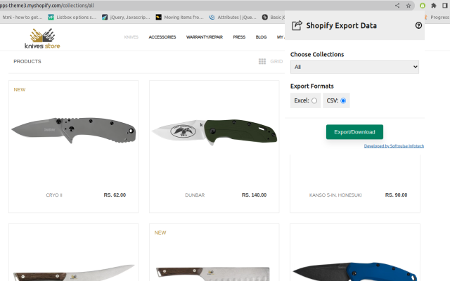 Shopify Export Data Preview image 0