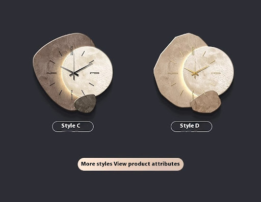 Title 13, Lucky Stone Restaurant Wall Clock perfect for k...