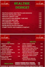 Eat Healthie menu 4