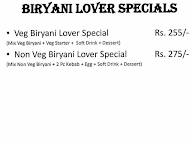 Biryani Lover menu 6