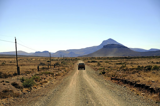 The road less travelled to Nieu Bethesda in the Eastern Cape.