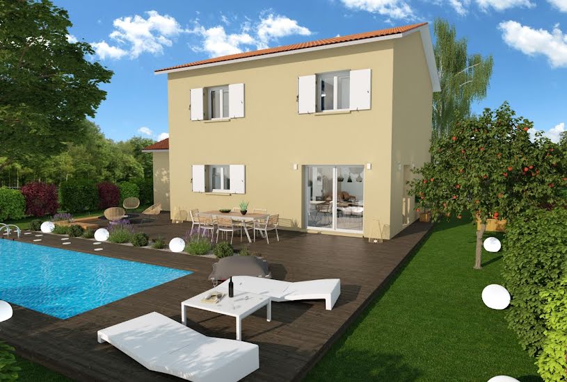  Vente Terrain + Maison - Terrain : 400m² - Maison : 90m² à Guéreins (01090) 