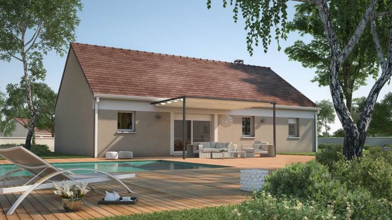 Vente maison neuve 4 pièces 65 m² à Chavigny-Bailleul (27220), 178 422 €