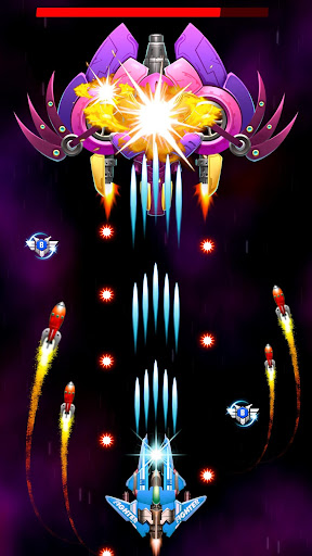 Télécharger Gratuit Strike Galaxy Attack: Alien Space Chicken Shooter  APK MOD (Astuce) screenshots 3