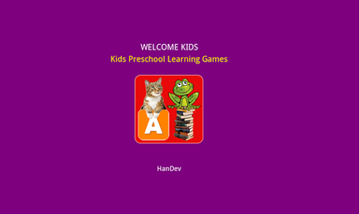 Kids Preschool Learning Games