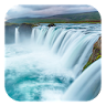 Waterfall live wallpaper icon