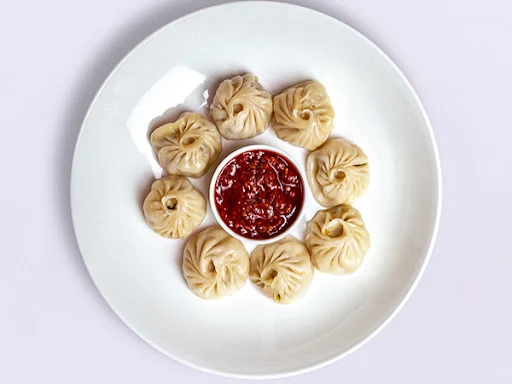 Chicken Steamed Momos [8 Pieces]