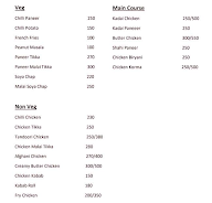 Kamal Foods menu 1