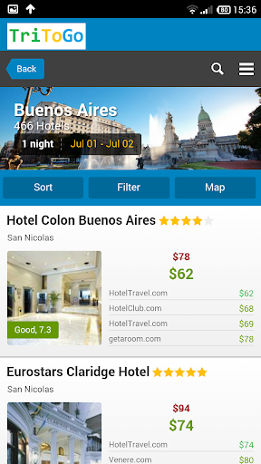 Hotels Argentina by tritogo