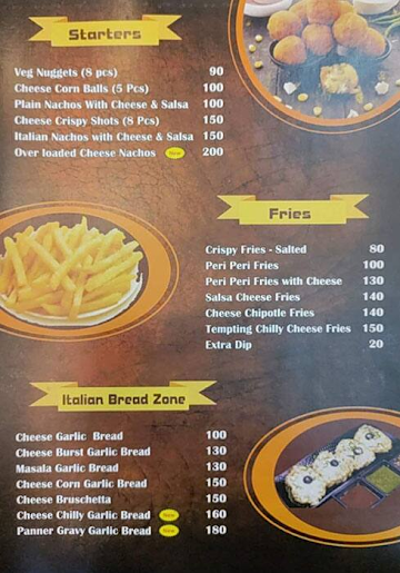 Food Of Joy menu 