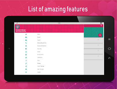 Password Manager : Store & Manage Passwords. Screenshot
