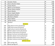 Narang food corner menu 3