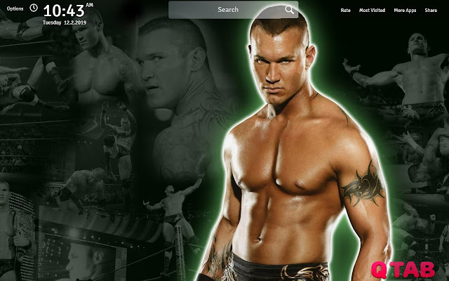 WWE Wallpapers Theme WWE New Tab