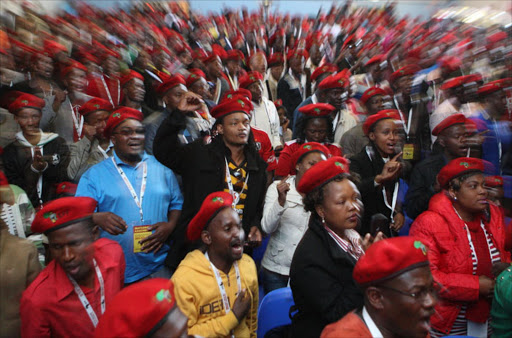 File photo of EFF members