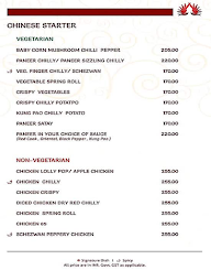 Hotel Sai Palace menu 6