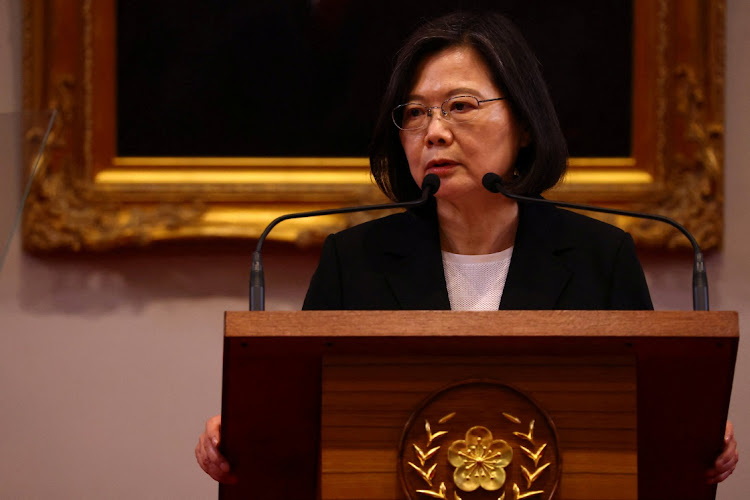 Taiwanese President Tsai Ing-wen. Picture: ANN WANG/REUTERS