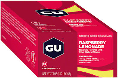 GU Energy Gel - Raspberry Lemonade, Box of 24 alternate image 4