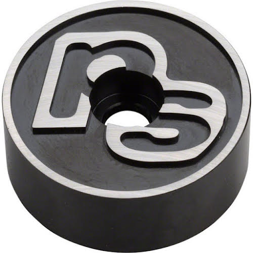 Problem Solvers Pog Top Cap and 10mm Headset Spacer - Black w/ Logo