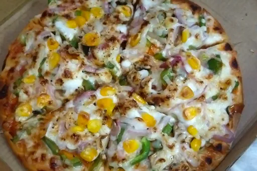 Veggies Overload Pizza (8 Inches 6 Selice) Medium Crust