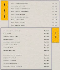 Ambersar By Enoki menu 3