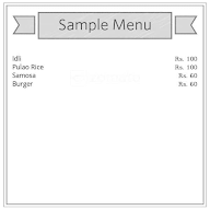 Shree Saivihan Snacks Center menu 1