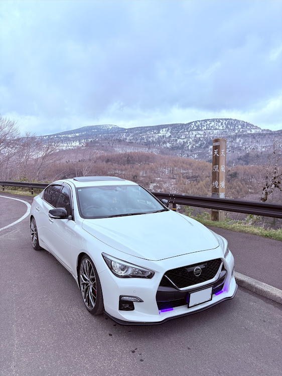 スカイラインのゴールデンウィーク・SKYLINE 400R・ドライブ・磐梯吾妻スカイライン・RV37に関するカスタム事例の投稿画像4枚目