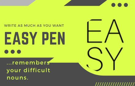 Easy Pen: Auto suggestions and auto complete small promo image