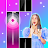 Lady Diana Piano tiles icon