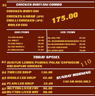 Gowdru Hotel menu 7