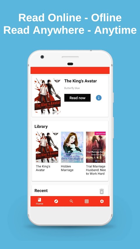 NovelReader - Read Novel Offline & Onlineのおすすめ画像1