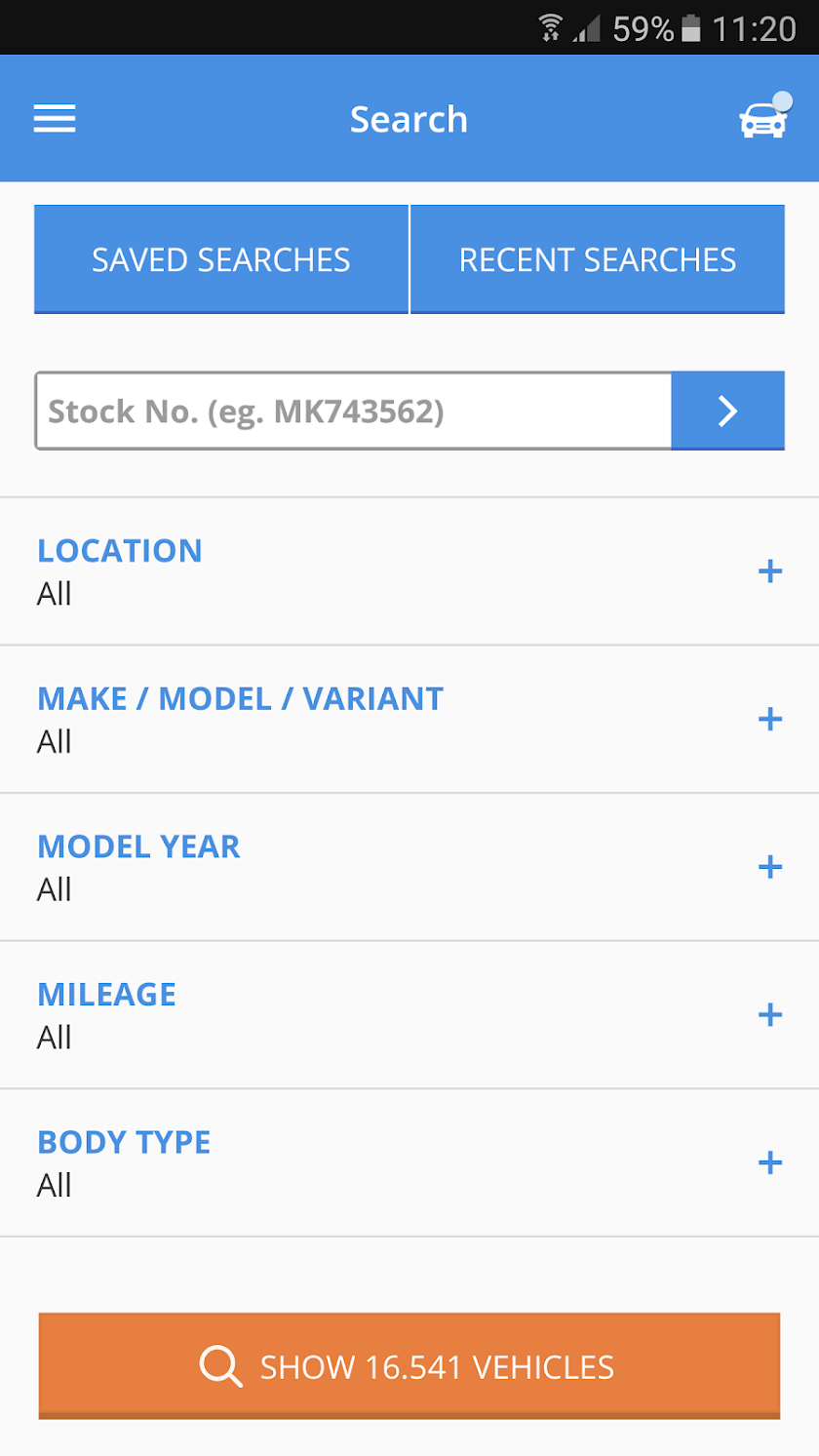 Auto1 Mobile Screen 2