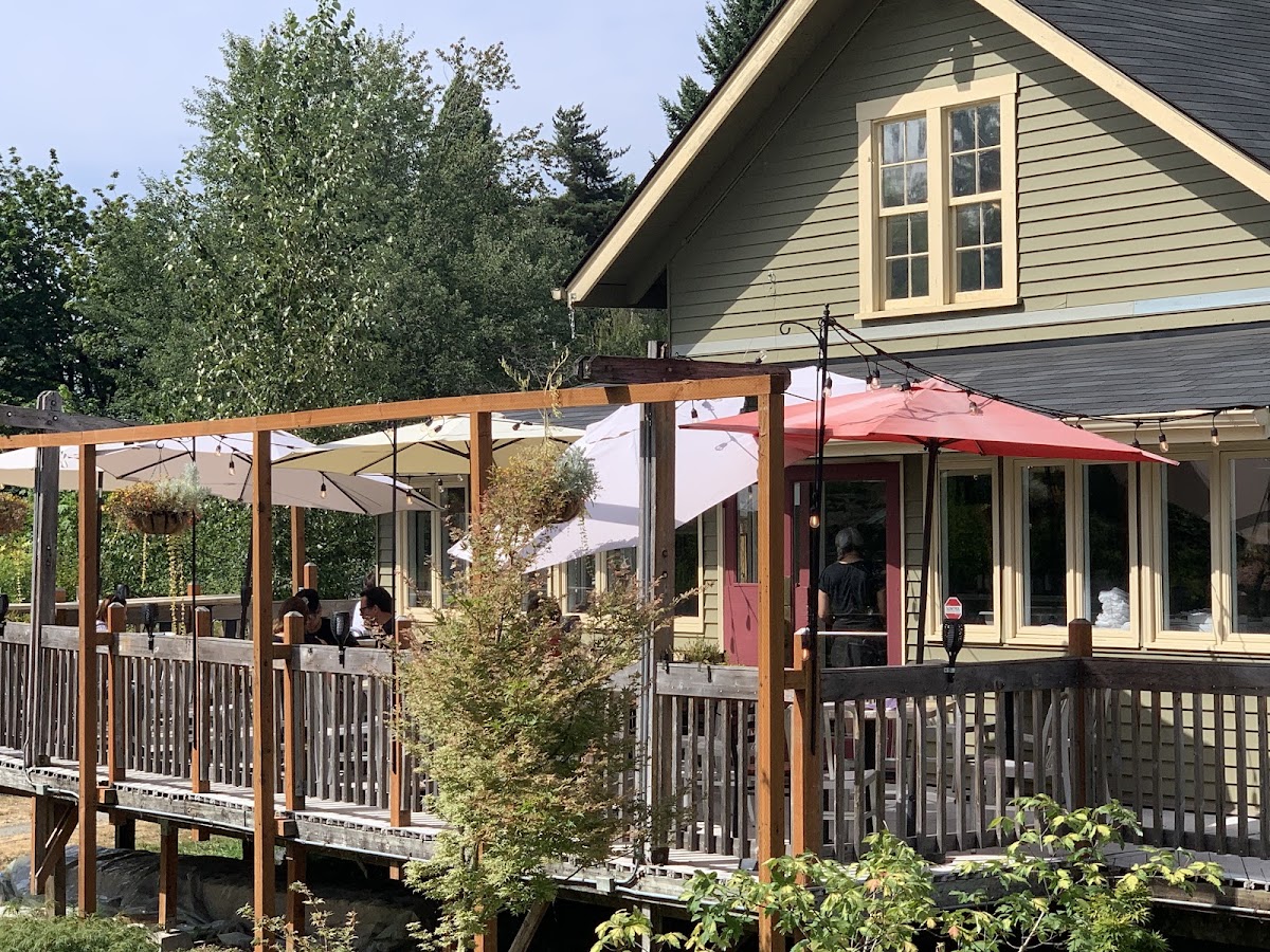 Back Patio of Well & Table