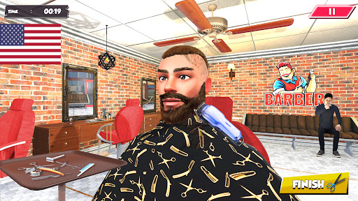 Screenshot US Barber Shop Hair Tattoo Cut