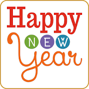 Happy New Year Greeting Cards  Icon