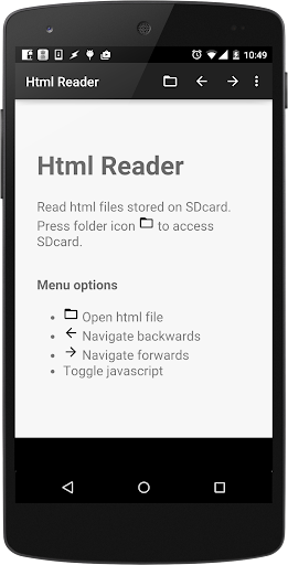 HTML Reader Viewer