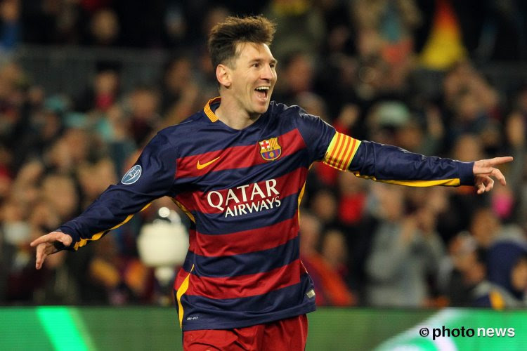 Le somptueux coup franc de Lionel Messi