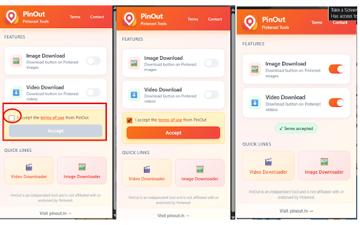 Pinout - Pinterest Downloader Preview 2