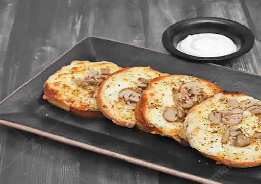 Mushroom Cheese Garlic Bread (4 Pcs)