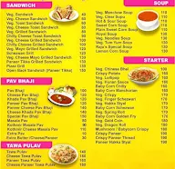 Raju's Kitchen menu 1