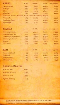 The Vault Cafe menu 7