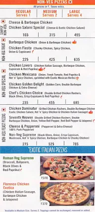 Domino's Pizza menu 2