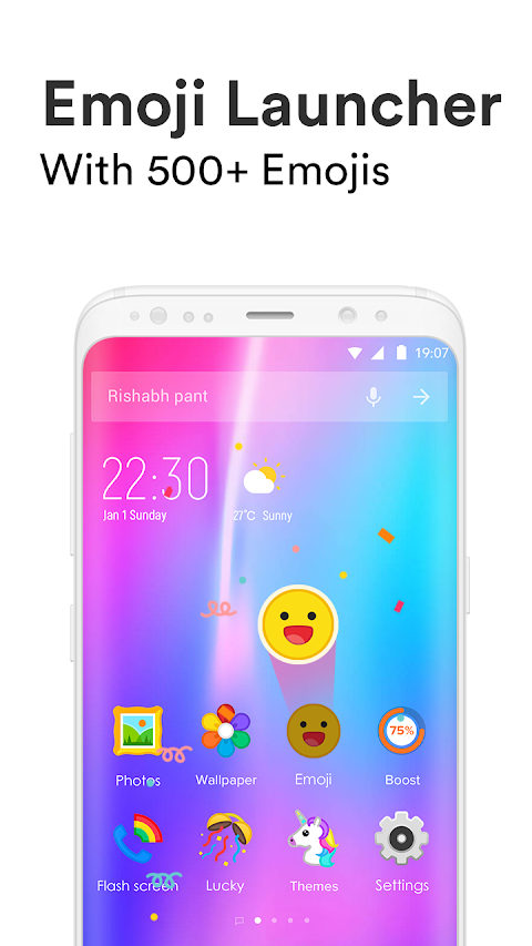 Emoji Launcher - Stickers & Themesのおすすめ画像1