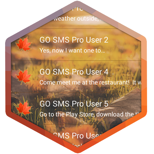 Autumn GO SMS Theme 個人化 App LOGO-APP開箱王