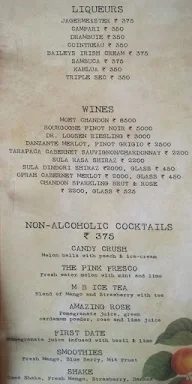 Orchid Lounge menu 6