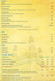 Hyderabadi Biryani Darbar menu 7