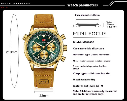 Title 9, Casual Multi-function Quartz Aviation Chronogra...